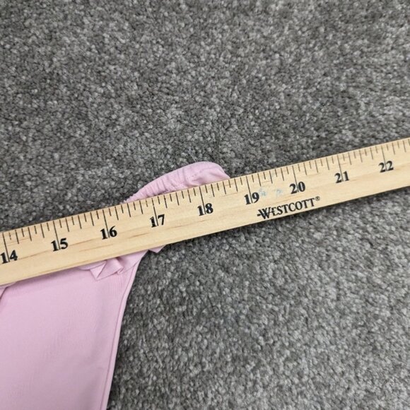 Aerie Pink Bikini Bottoms - Side-Tie Details - Size XL Barbiecore Ruffle Beach - Picture 4 of 9